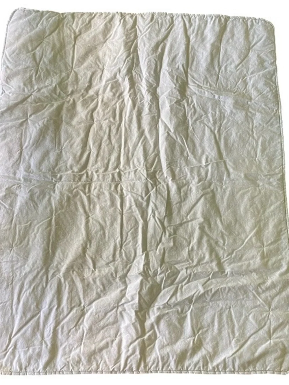 Vtg Hey Diddle Diddle Nursery Rhyme Baby Blanket Stars Cow Celestial Moon Dog
